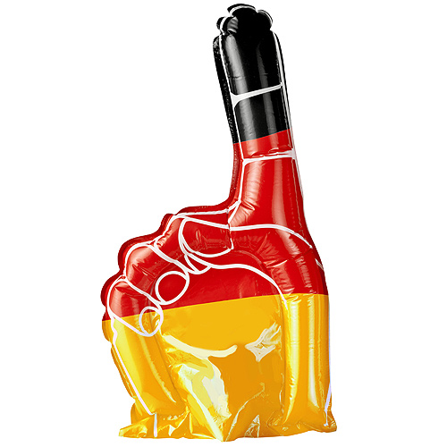 Aufblasbarer Zeigefinger "Deutschland"