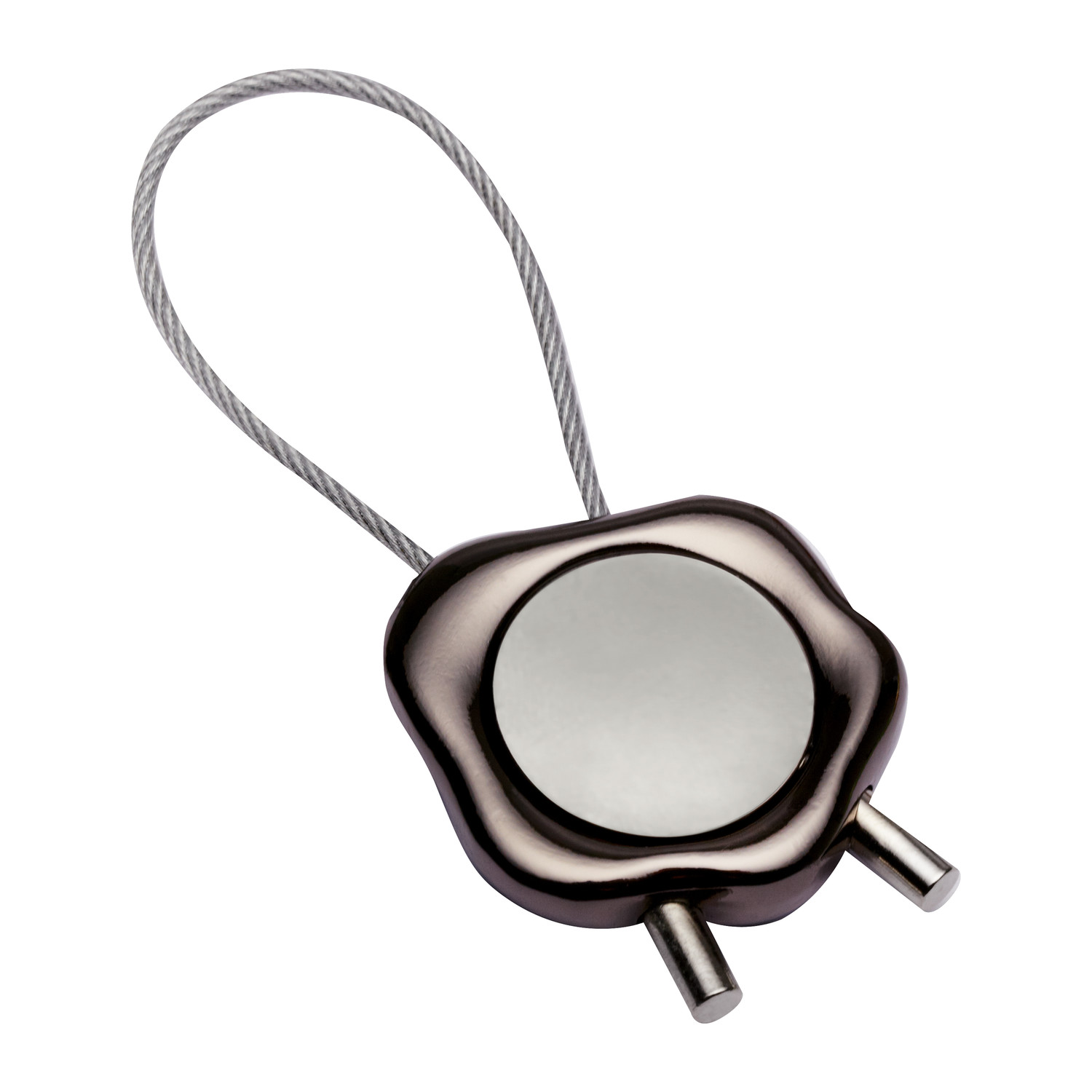 Einkaufswagenchiphalter REFLECTS-BORDEAUX GUNMETAL