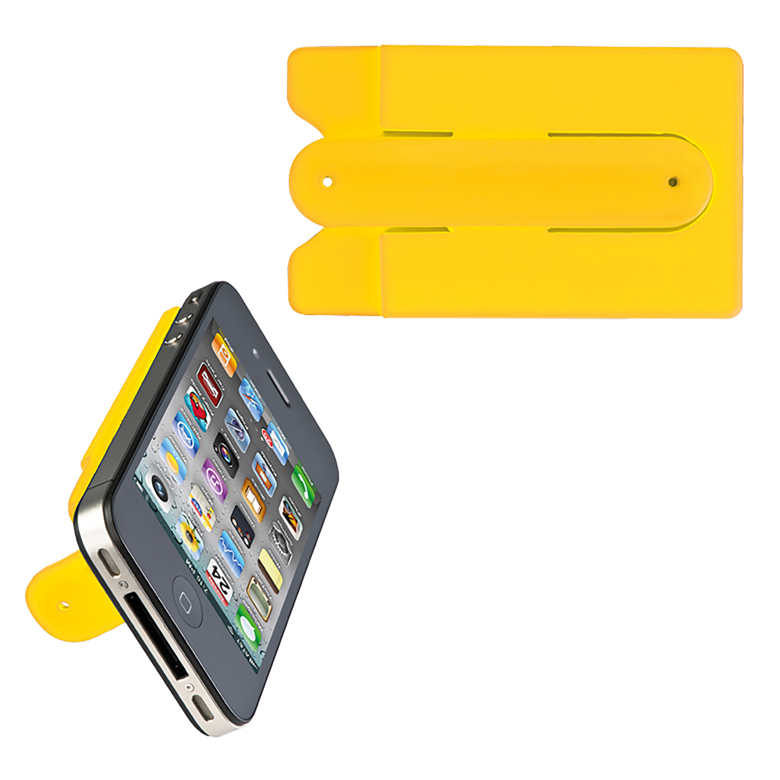 Smartphone Kartenhalter mit integriertem Ständer