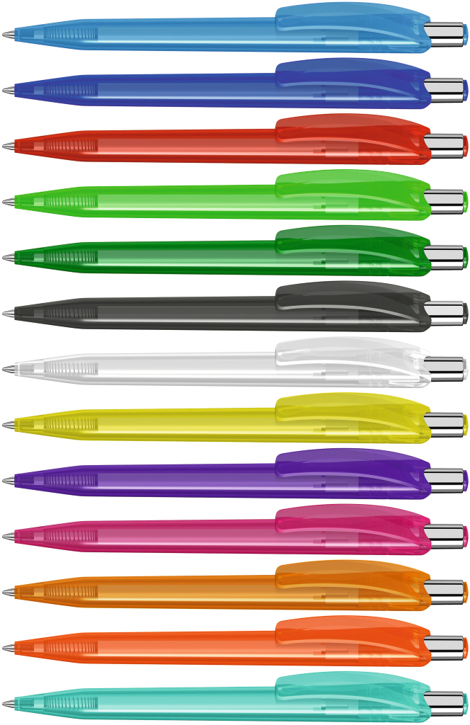 BEAT transparent Druckkugelschreiber