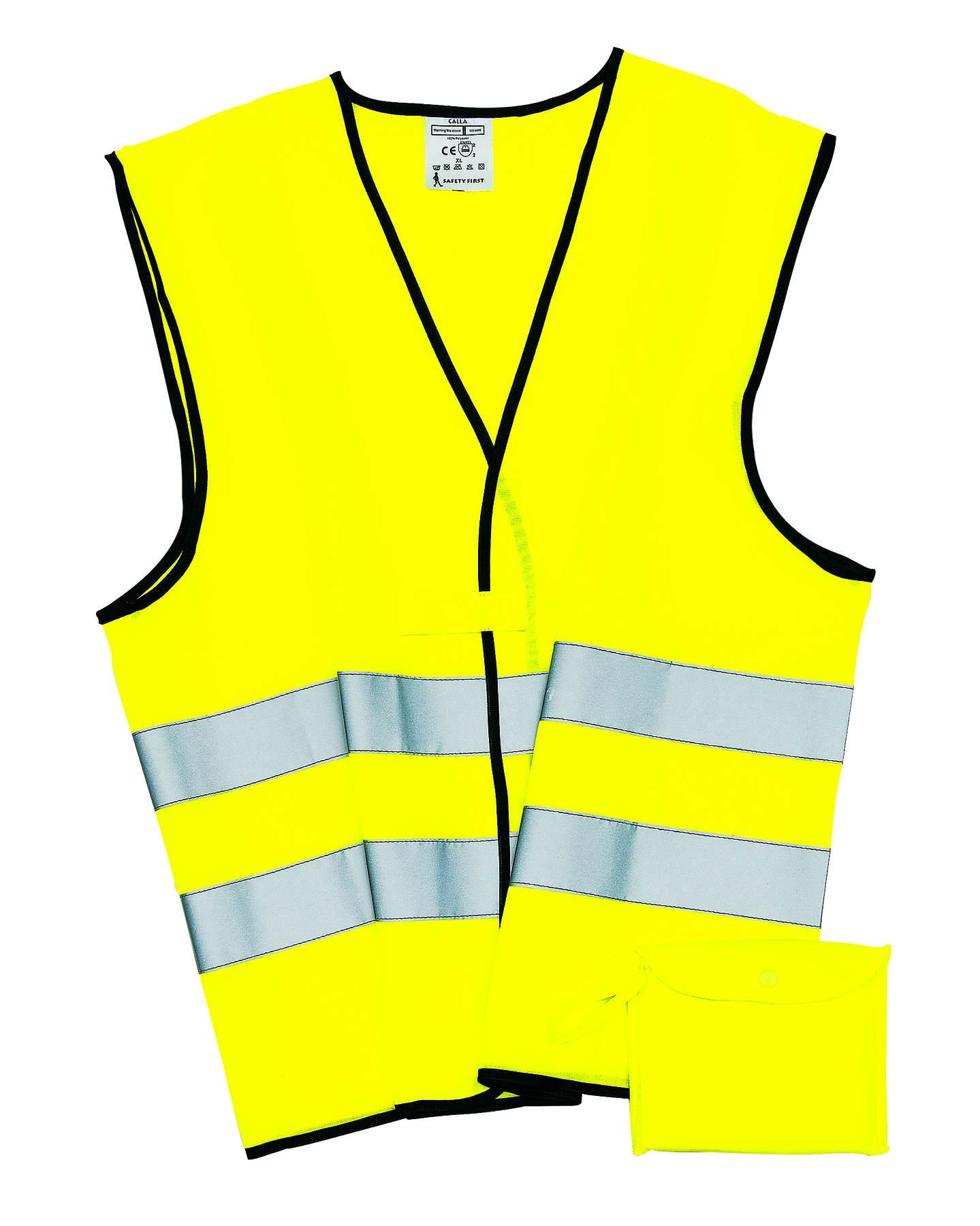 Sicherheitsweste, neon orange "Hero"