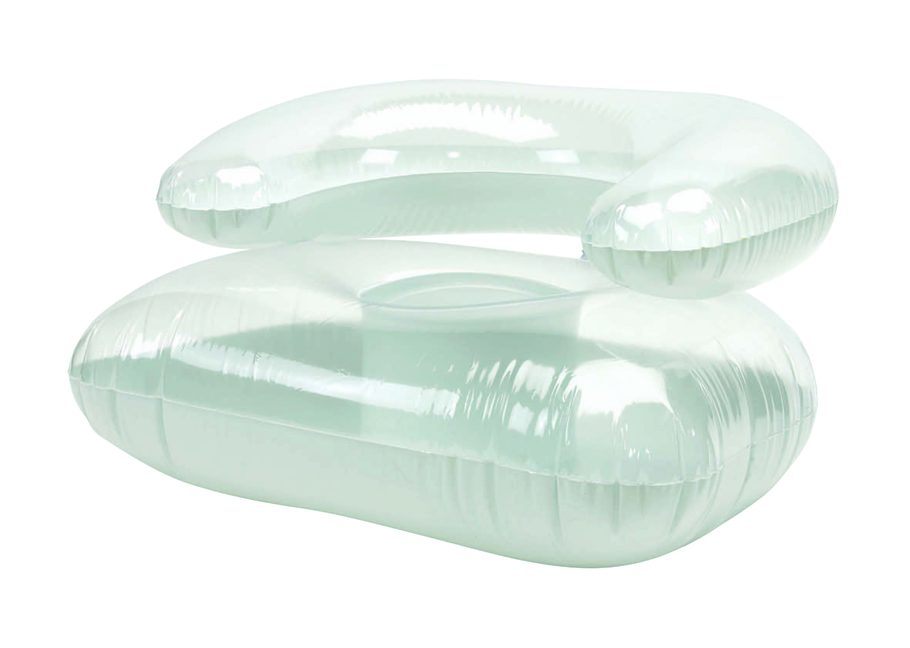 Sessel, aufblasbar, weiss "Seaside"