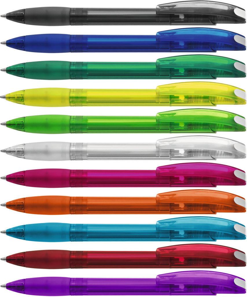 MEMORY transparent Druckkugelschreiber