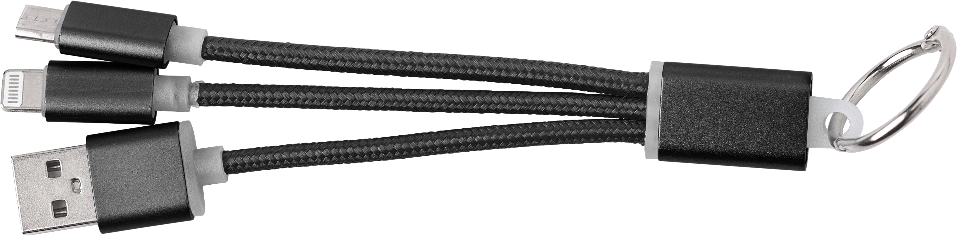 USB-Aufladekabel aus Aluminium Alvin