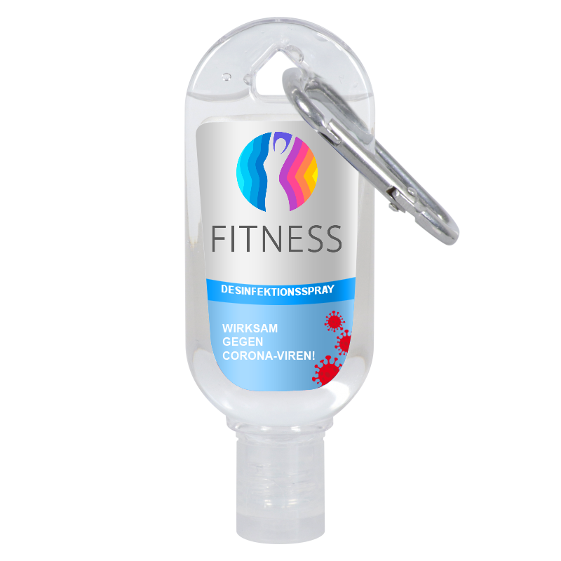 Desinfektionsmittel mit Karabinerhaken 30ml
