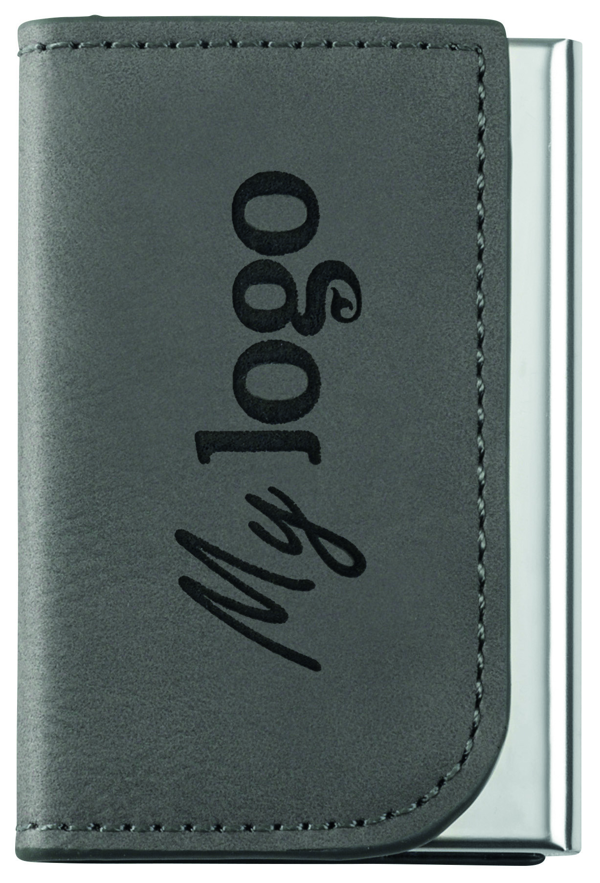 Blackmaxx® Kartenetui "LaserSafe" grau