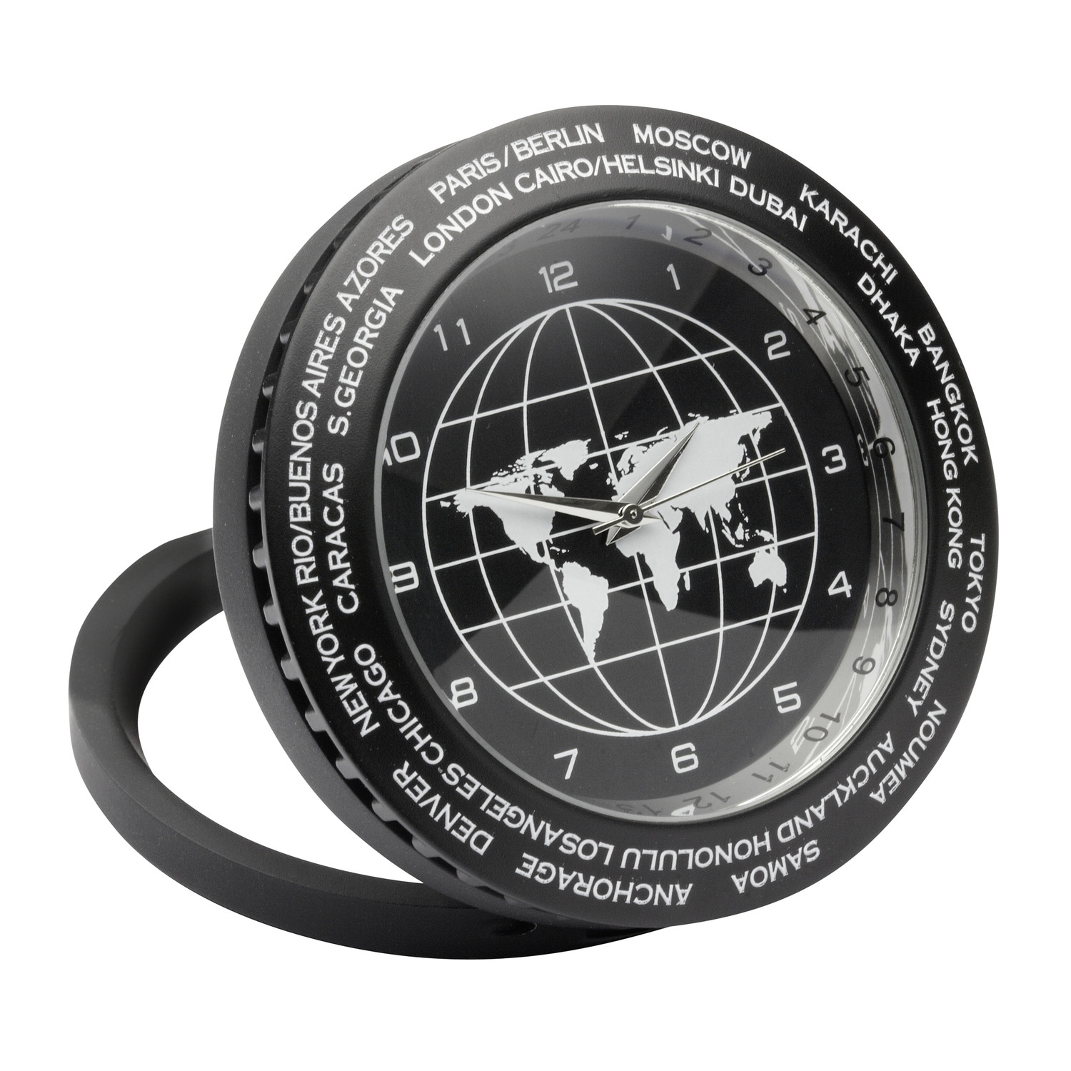 Weltzeituhr REFLECTS-DUBAI SHINY