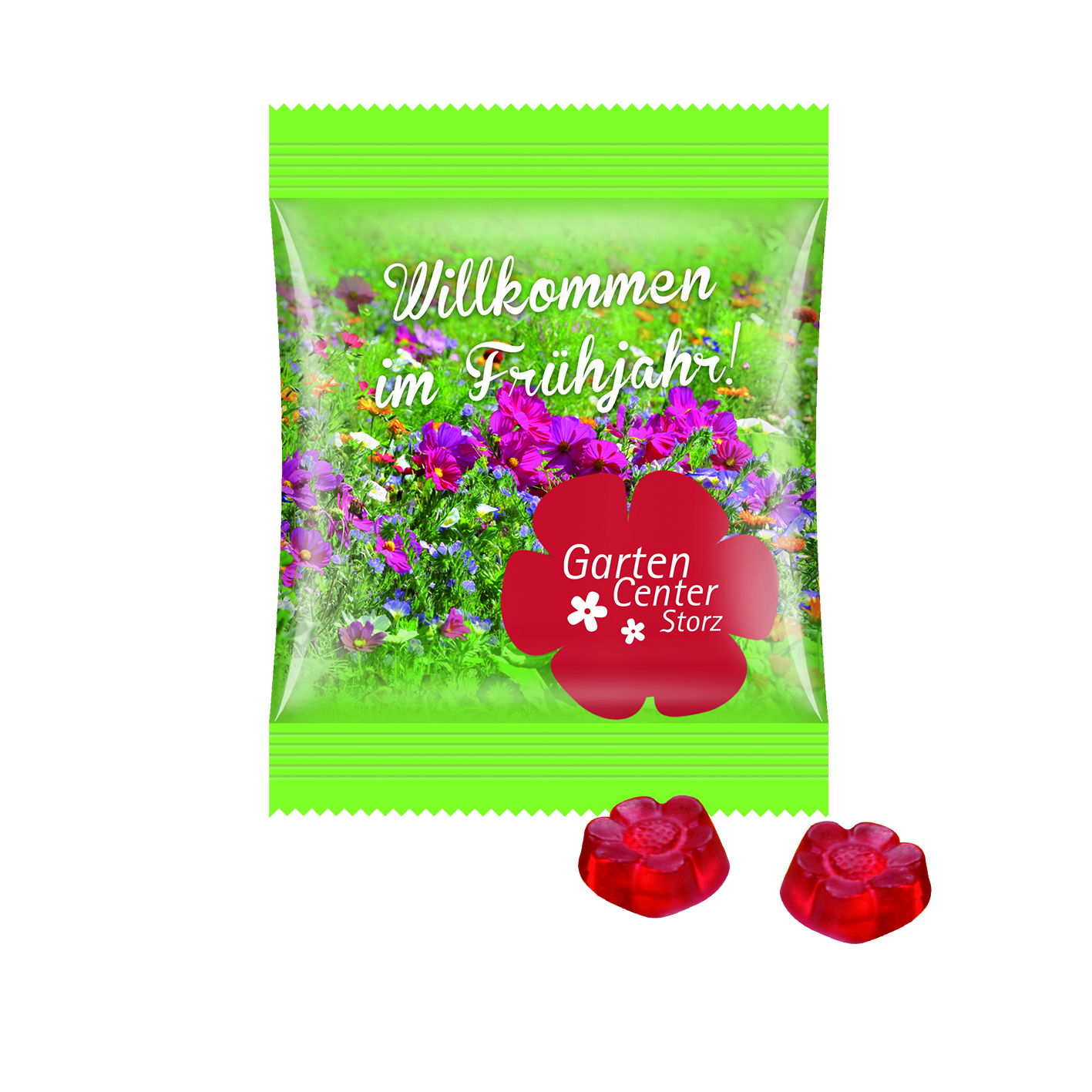 Fruchtgummi Minitüte, Sonderform,15g