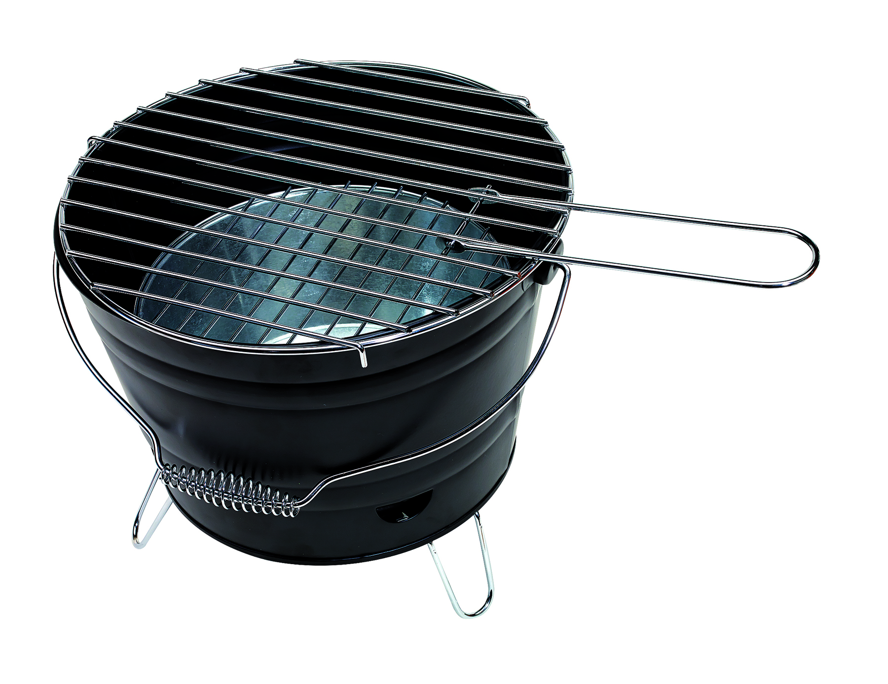Mini BBQ Grill "Bucket", Hellblau