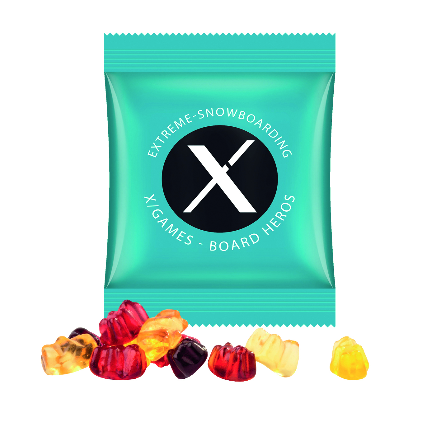 Gummibärchen Fruchtsaft-Qualität-Exquisit Minitüte 10g