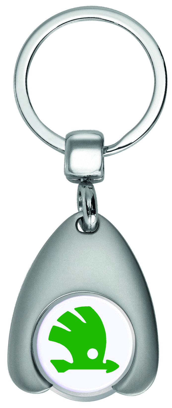 Metmaxx® EK-Schlüsselanhänger "ItsMyBrand" silber