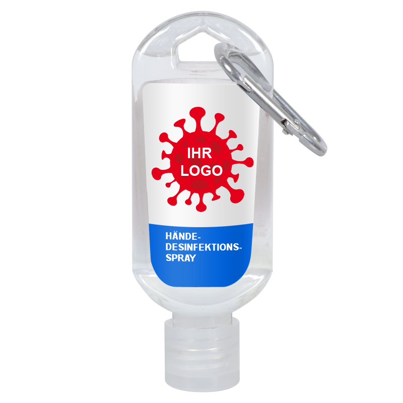 Desinfektionsmittel mit Karabinerhaken 50ml