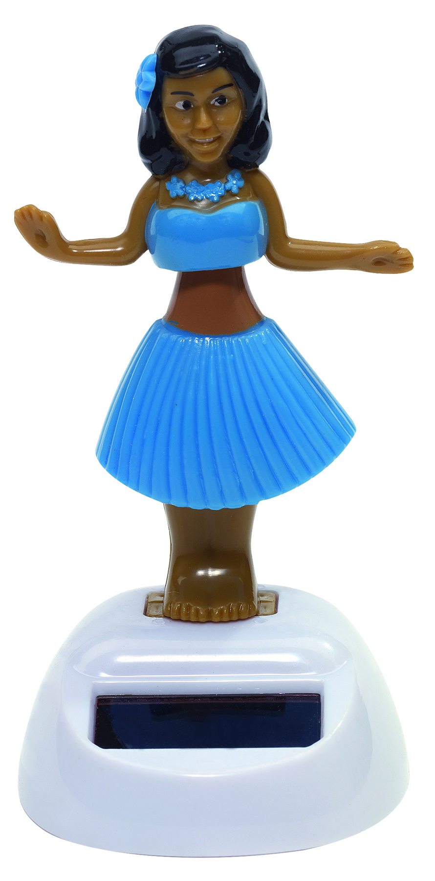 Solar Figur "Hula", weiß/pink