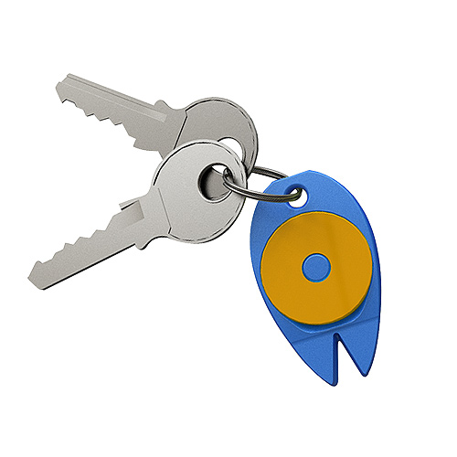 Schlüsselanhänger "Zecke"