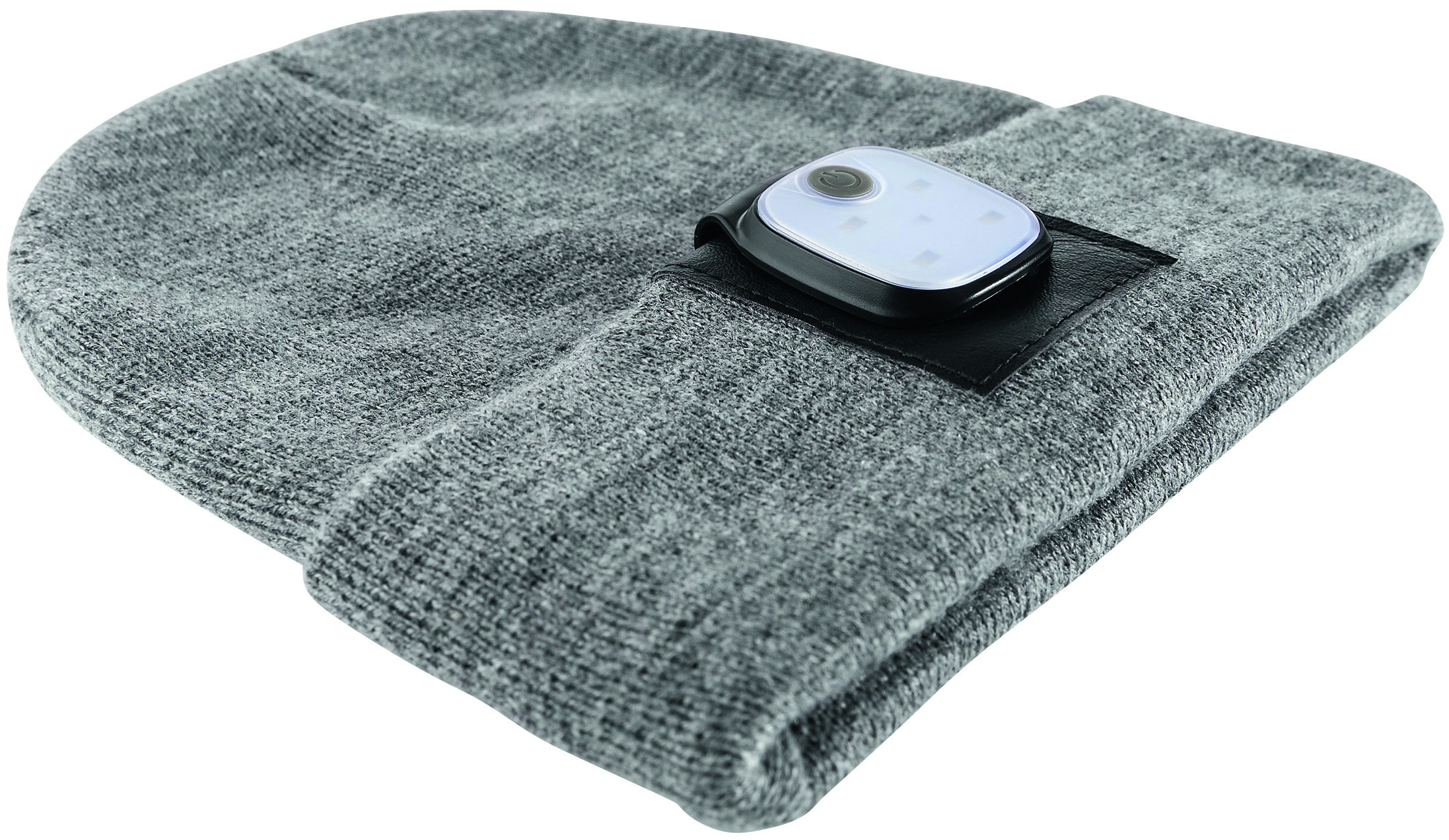Metmaxx® Mütze "Beanie&MobileLightConnect" grau/schwarz