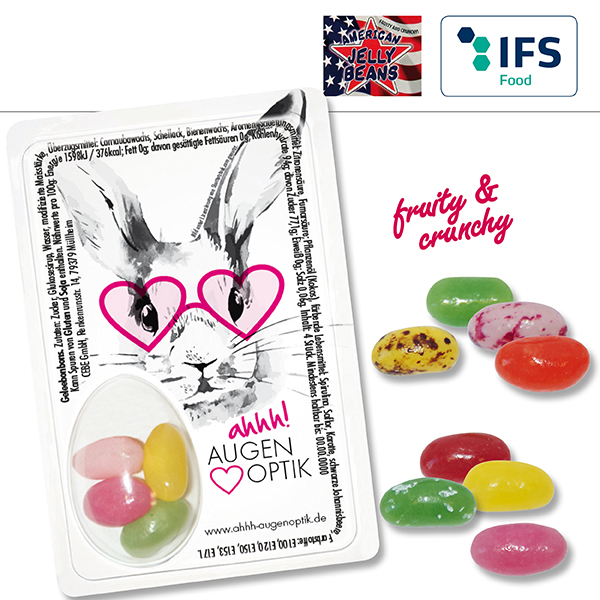 Sweet Card mit American Jelly Beans