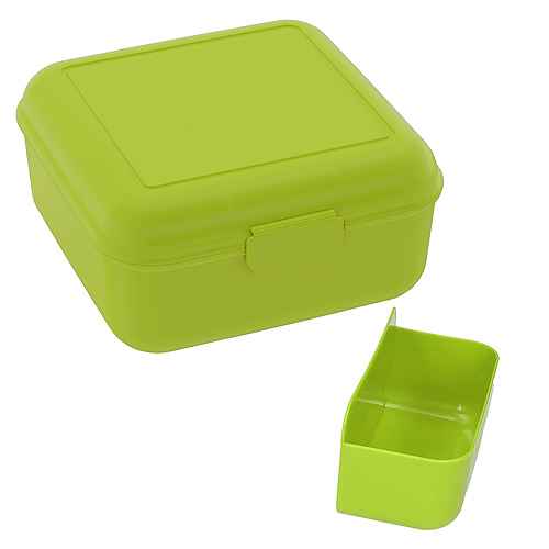 Vorratsdose "Cube" deluxe, mit Trennschale